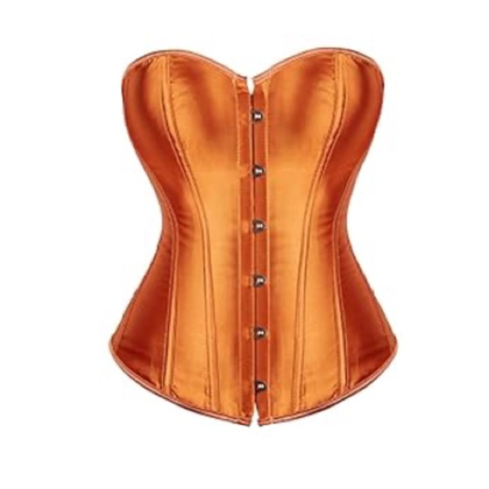 Orange Corset Top